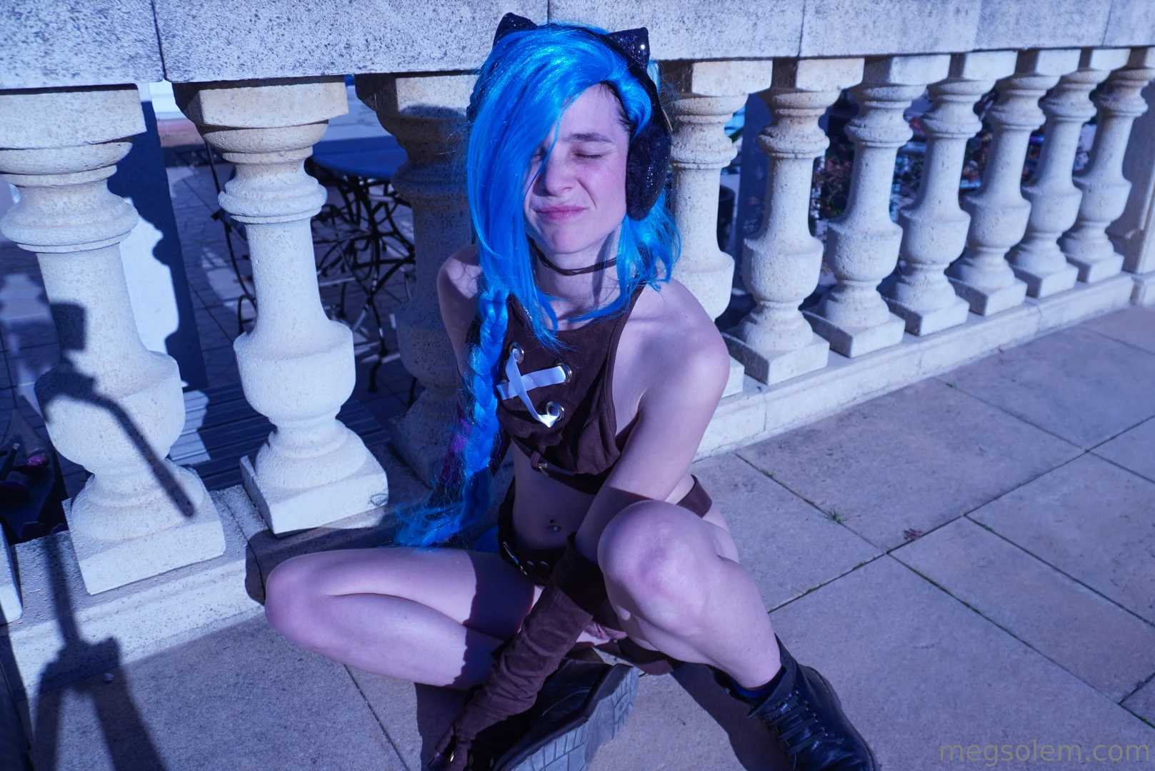 Jinxsexy smile sun bluehair part 2 