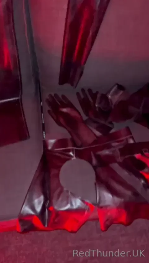 Who wants to see me try on some of my latex collection 