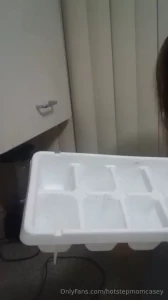 My ice cube has a little ice prick