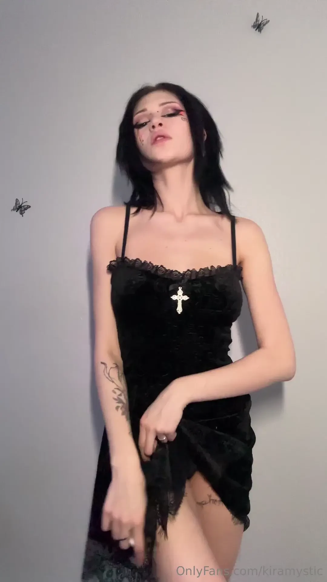 I saw this mesh bodysuit that practically begs to be misbehaved in 
