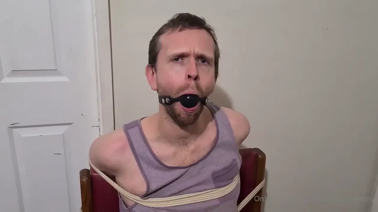 Chair tied torment outtakes beginning with an alternative opening that 