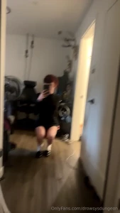 What would you do if i bent over at my desk like this