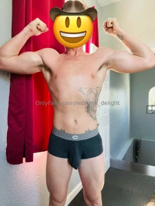 Hot amp sweaty naked workout with my big 8 inch cock and low hanging part 2