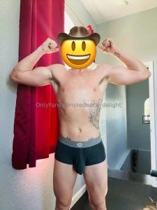 Hot amp sweaty naked workout with my big 8 inch cock and low hanging part 1