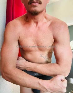 Hot amp sweaty naked workout with my big 8 inch cock and low hanging part 3