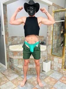 Get unready with me down to my big bulge in tight underwear part 2