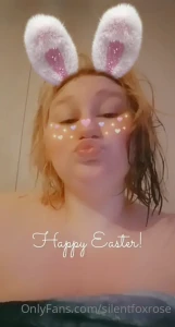 Happy easter from your favorite rope bunny wish i was getting tied up