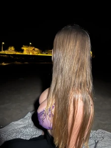 Ayer me saqu unas fotos en la playa por la noche y creo que te van a