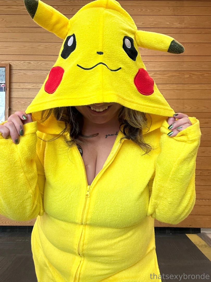 Pikachu but make it my style comfy cute a little chaotic and somehow 
