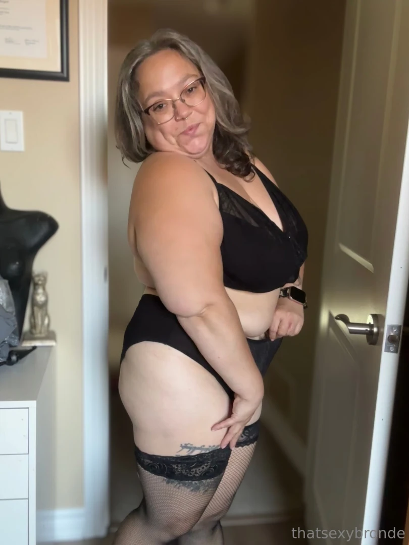 Black lace fishnets and just enough attitude to get you in trouble i 