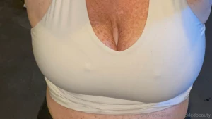 My tits in a sportsbra today just thought you should know part 1