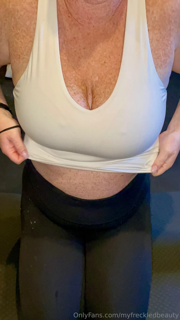 My tits in a sportsbra today just thought you should know 