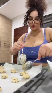 Just baked my first batch of cookies i m no pro in the kitchen yet but