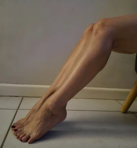 Want your fingertips to trace up and down my legs softly and slowly