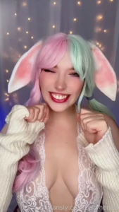 Little bunnygirl dance cosplaygirl bunnygirl egirl fyp