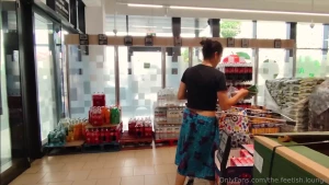 Daisy and mary went shopping and they decided to play a bit with their