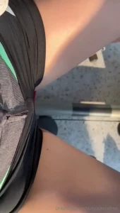 I was at gym with a very short hotpants on showed a lovely little