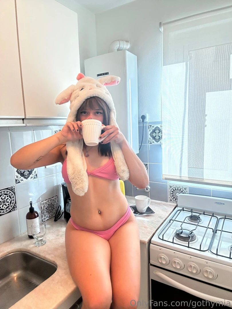 Sipping my coffee feeling warm and looking even hotter but something s 