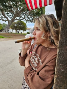 I did a little traveling today and indulged in a fancy cigar i don t