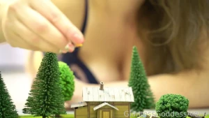 What could happen to a village accidentally discovered by a giantess