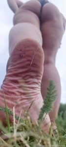 My foot is an unconquered peak that many tinies have tried to climb so