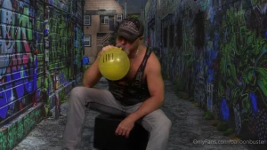 Sit popping in the alley for the hell of it ole