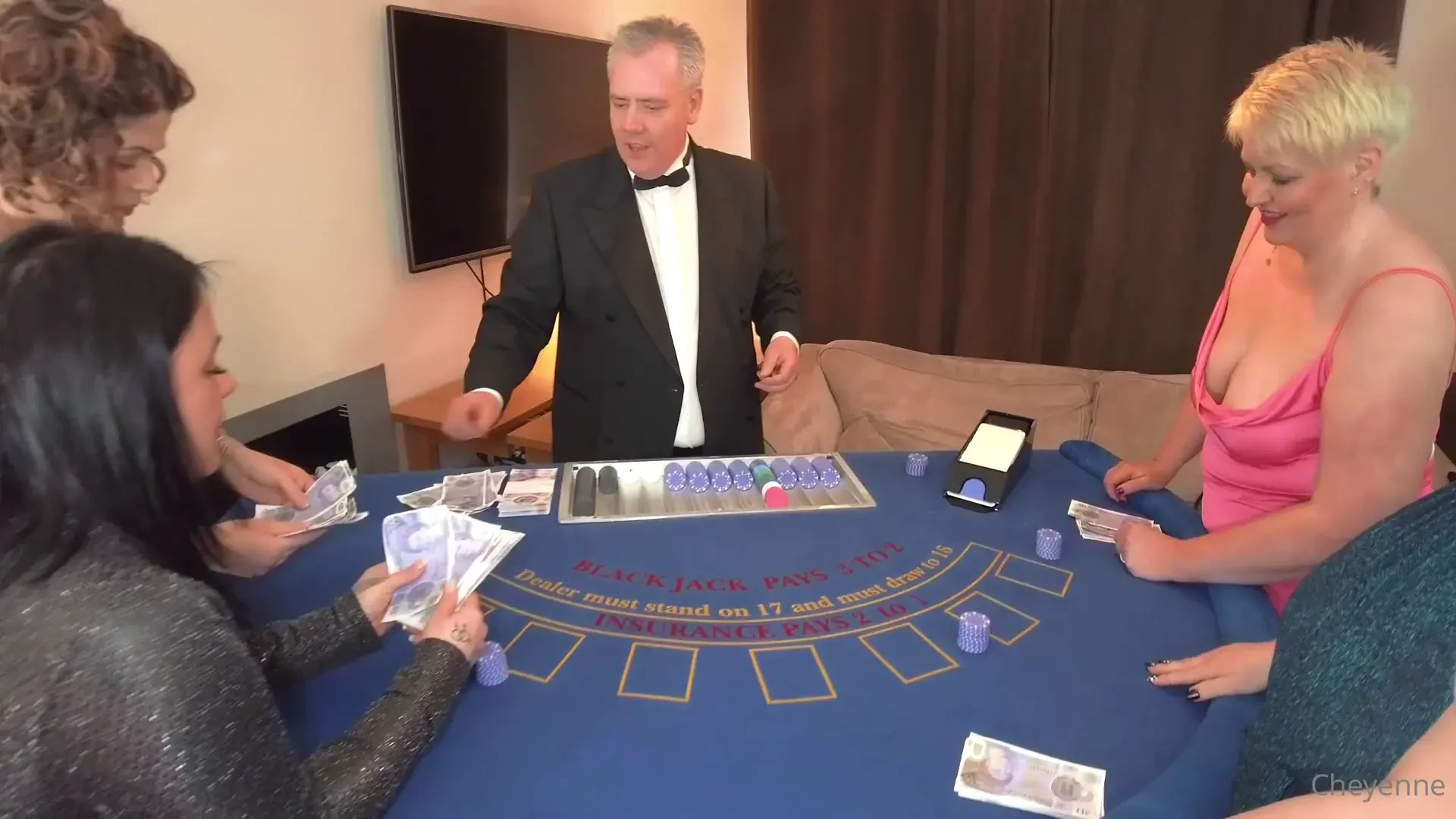 Another blowjob blackjack scene with mattyfacial inarastark part 3 