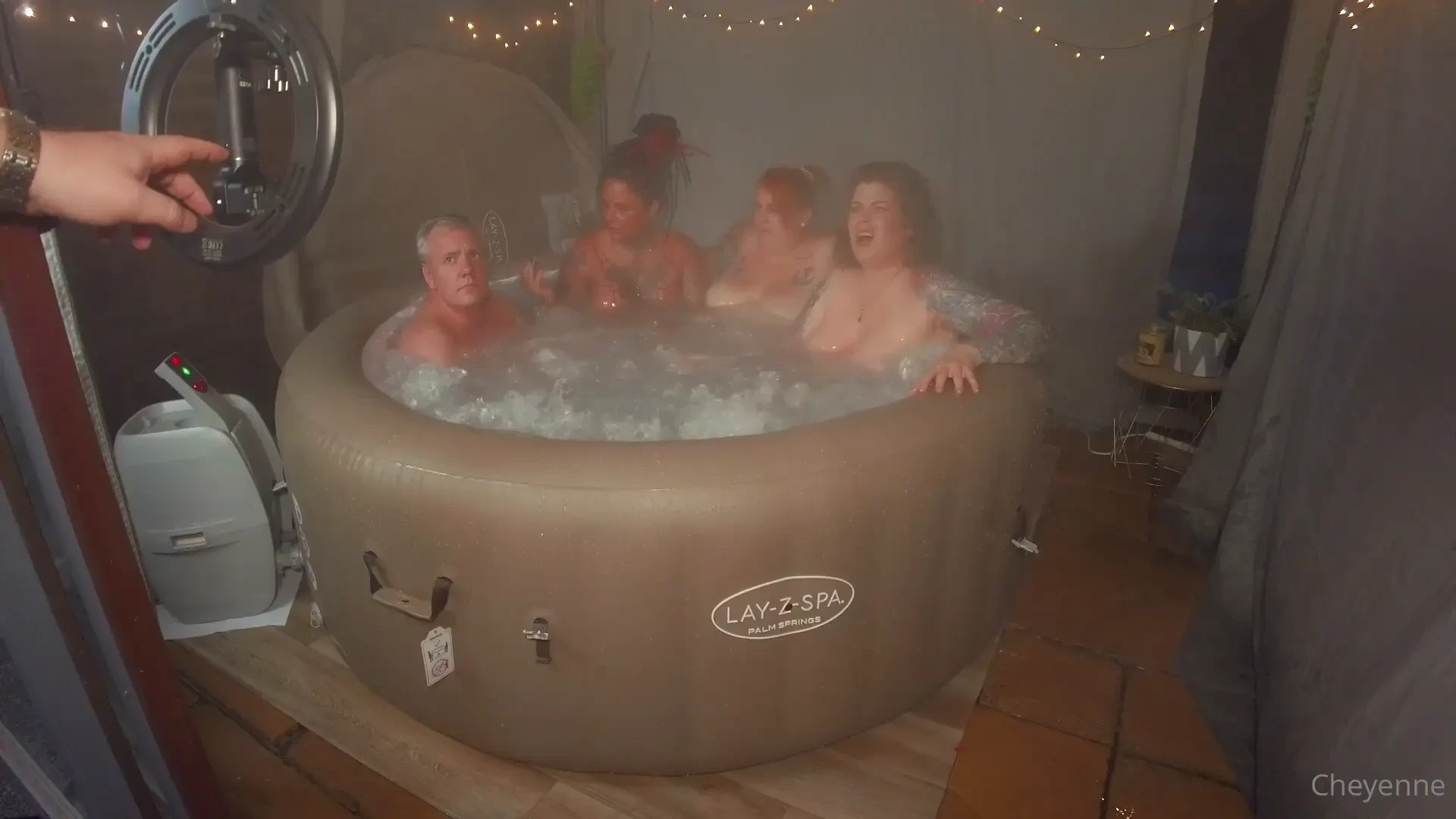 Bts hottub fun with hannahsymonds inarastark mattyfacial pt1 