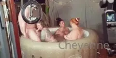 Few pics and clips from hottub fun with mattyfacial hannahsymonds part 1 