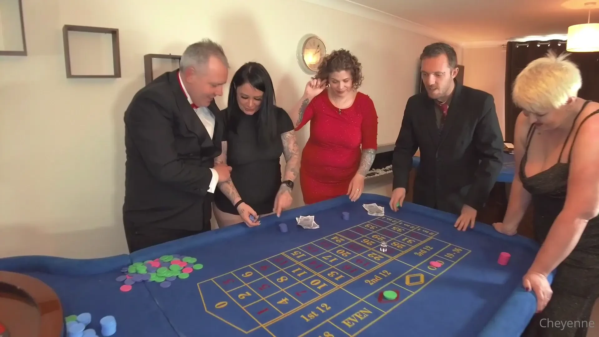 Casino night but who will be a winner with rexxxraptor candycummings 