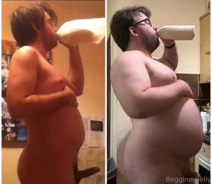 I should point out it s a smaller milk bottle in the new photo and it