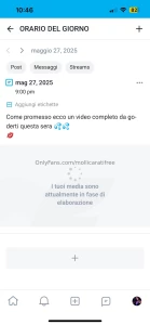 Il mio vip a 6 stasera esce un bel video masturbazione solo molto