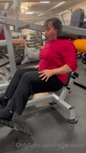 I blasted legs with ifbb pro irene andersen tonight i m totally wiped part 1