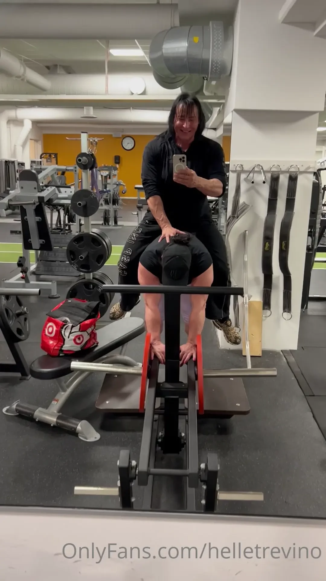 Ireneandersenifbbpro and i did some old school calf training not many part 1 