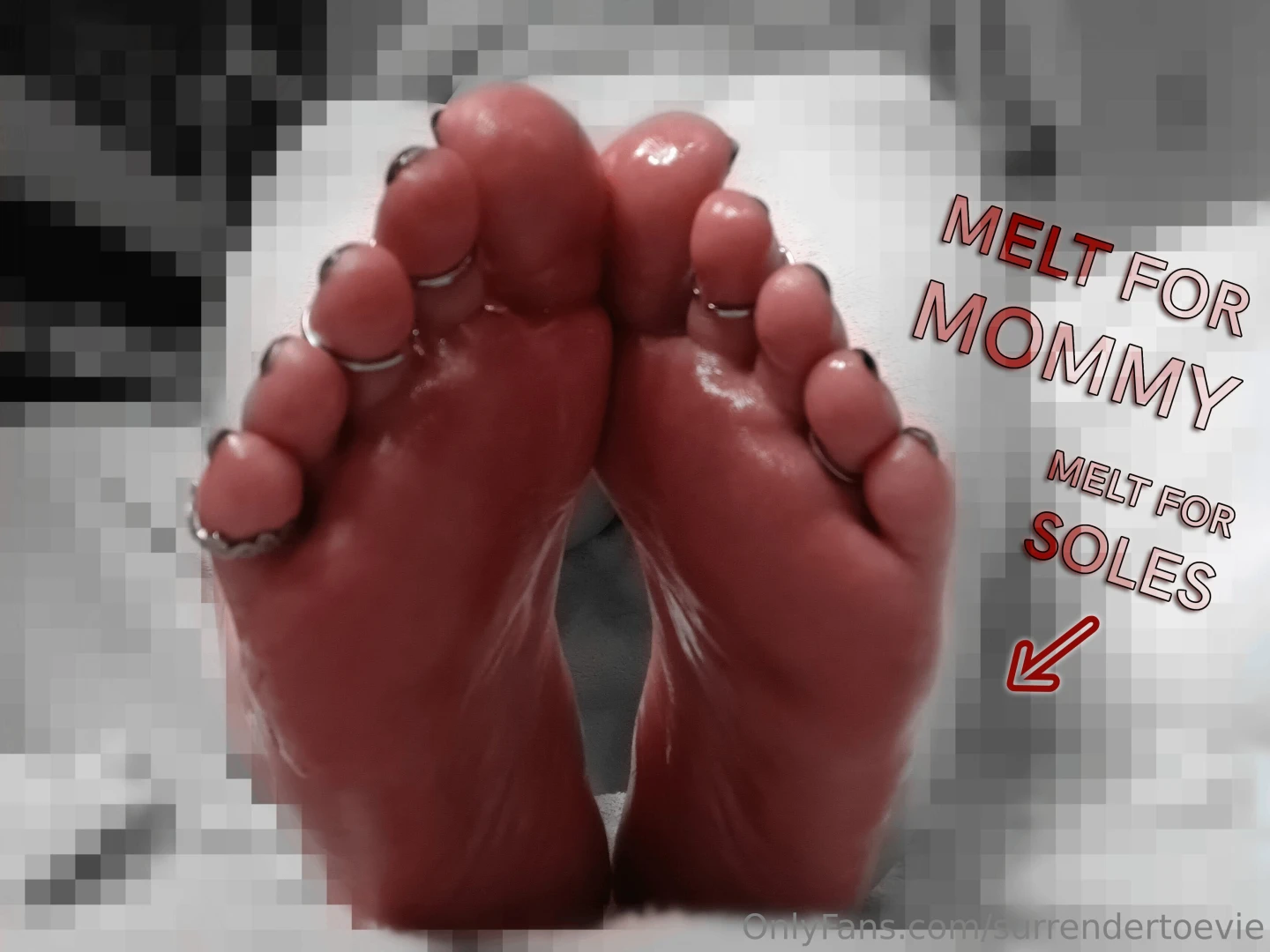 Follow the rules amp follow the arrow to my oiled soles 