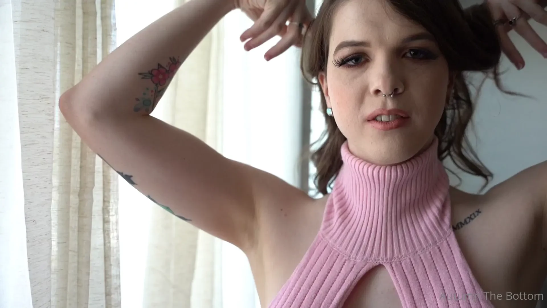 New video release she seduced me with her sexy lavender lingerie and 