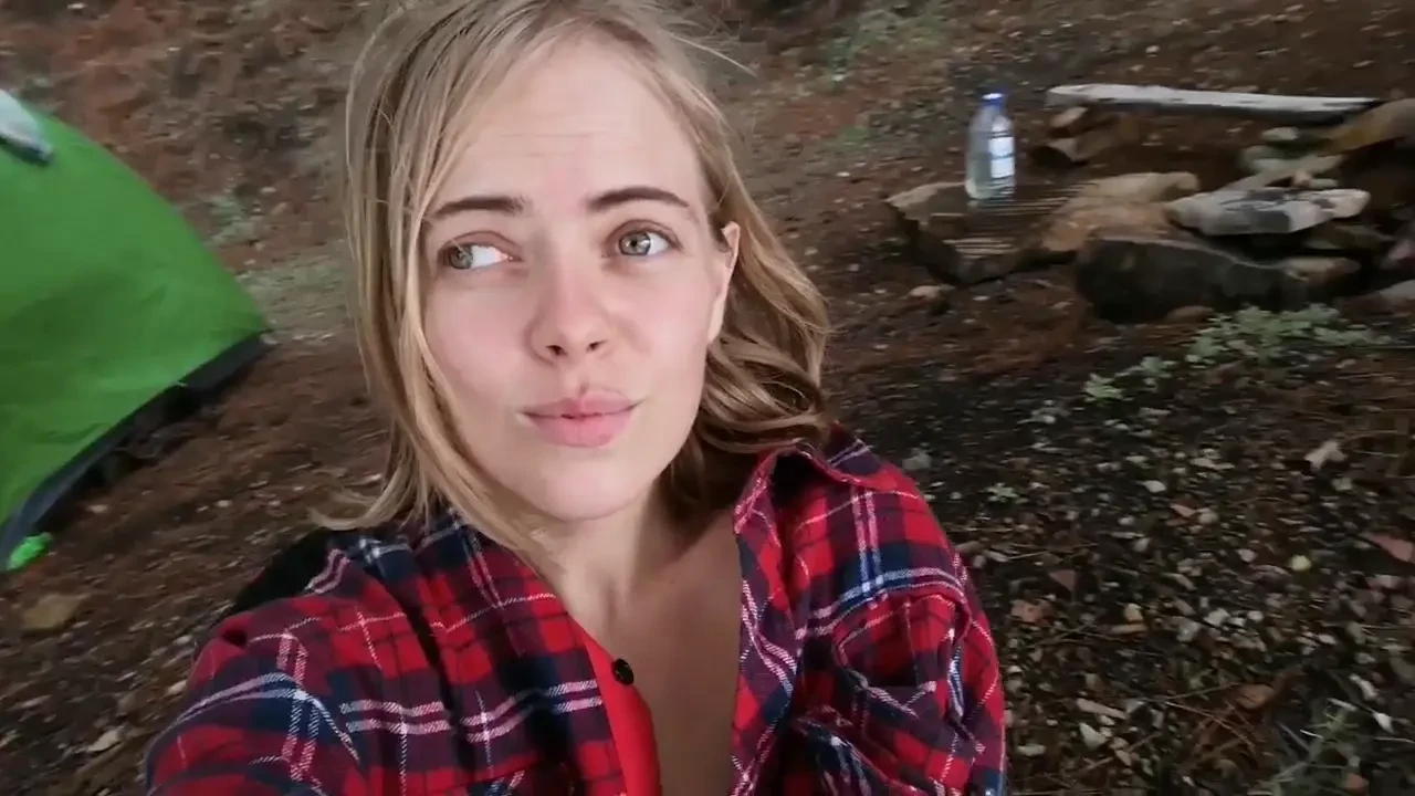 It was a storm at the seaside i was in the forest camping i was 