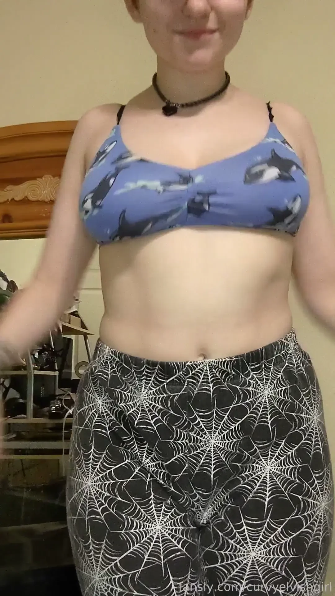 Freshly shaved taking off comfy cute pjs 