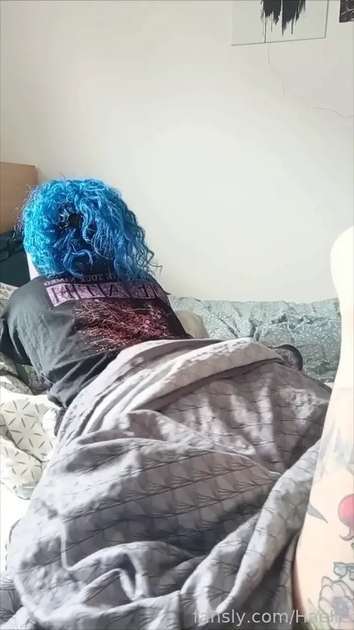 Hiding a secret under this blanket can you guess what butt thong bed 