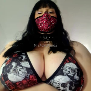 Kneel before my big goth tiddies