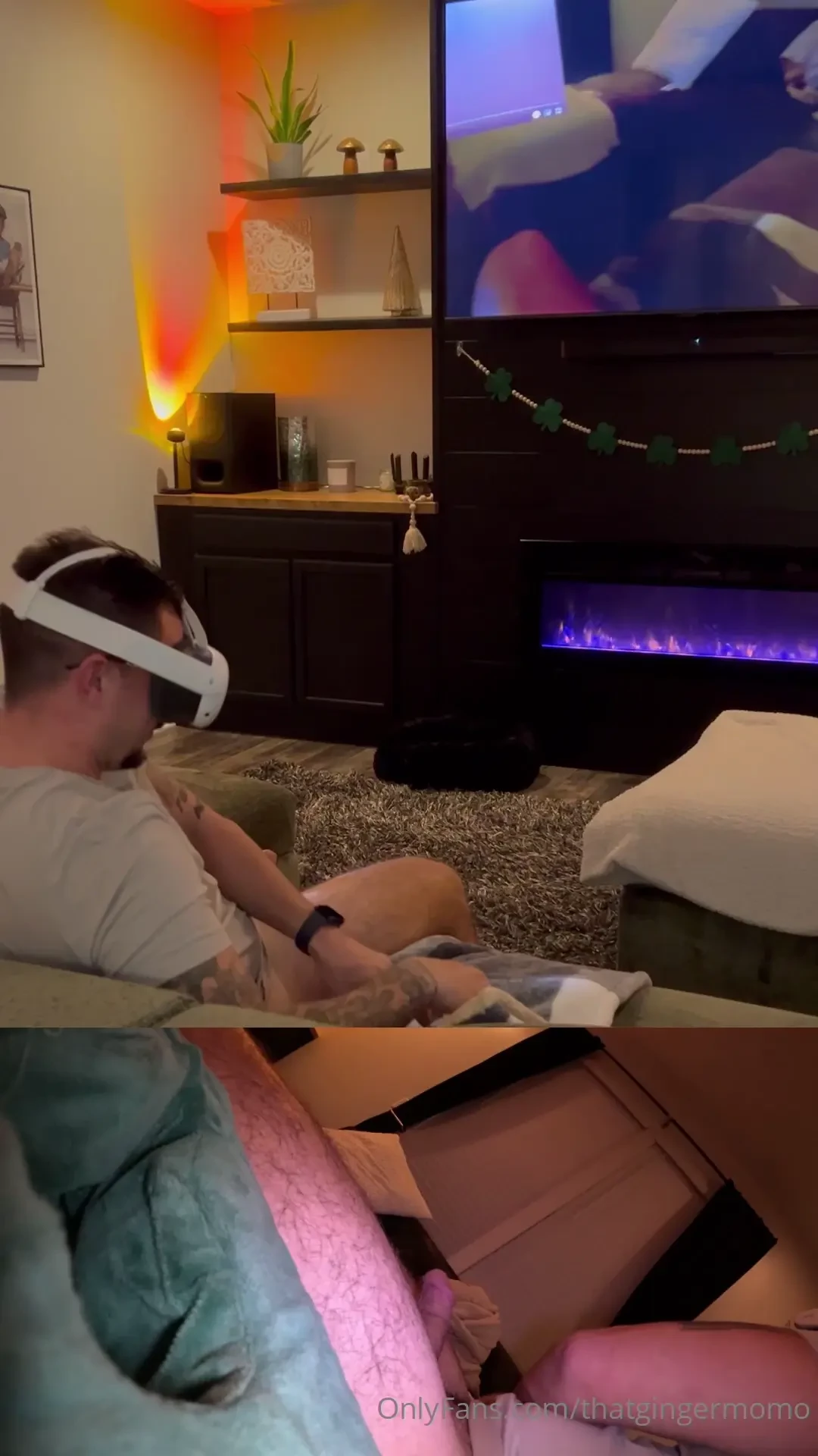 Imagine watching my videos on vr while i suck you off 