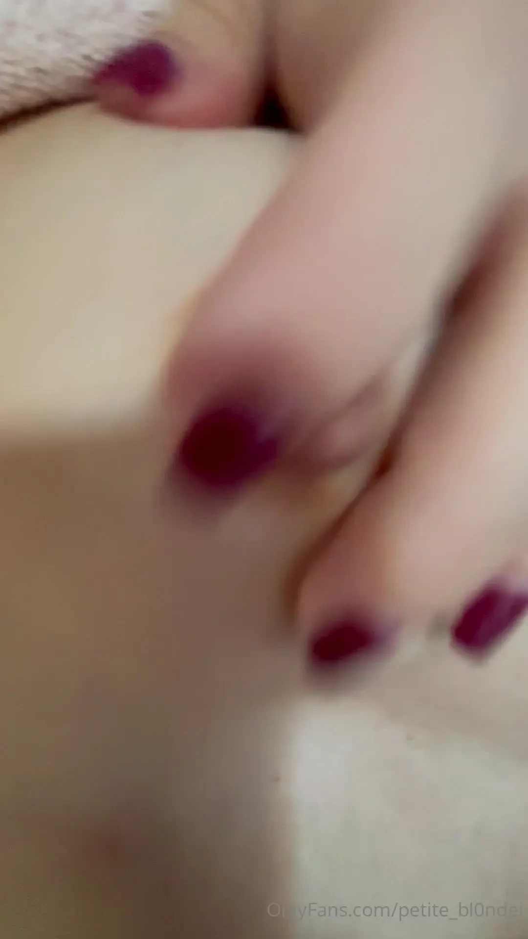 Close up of my hard nipples 