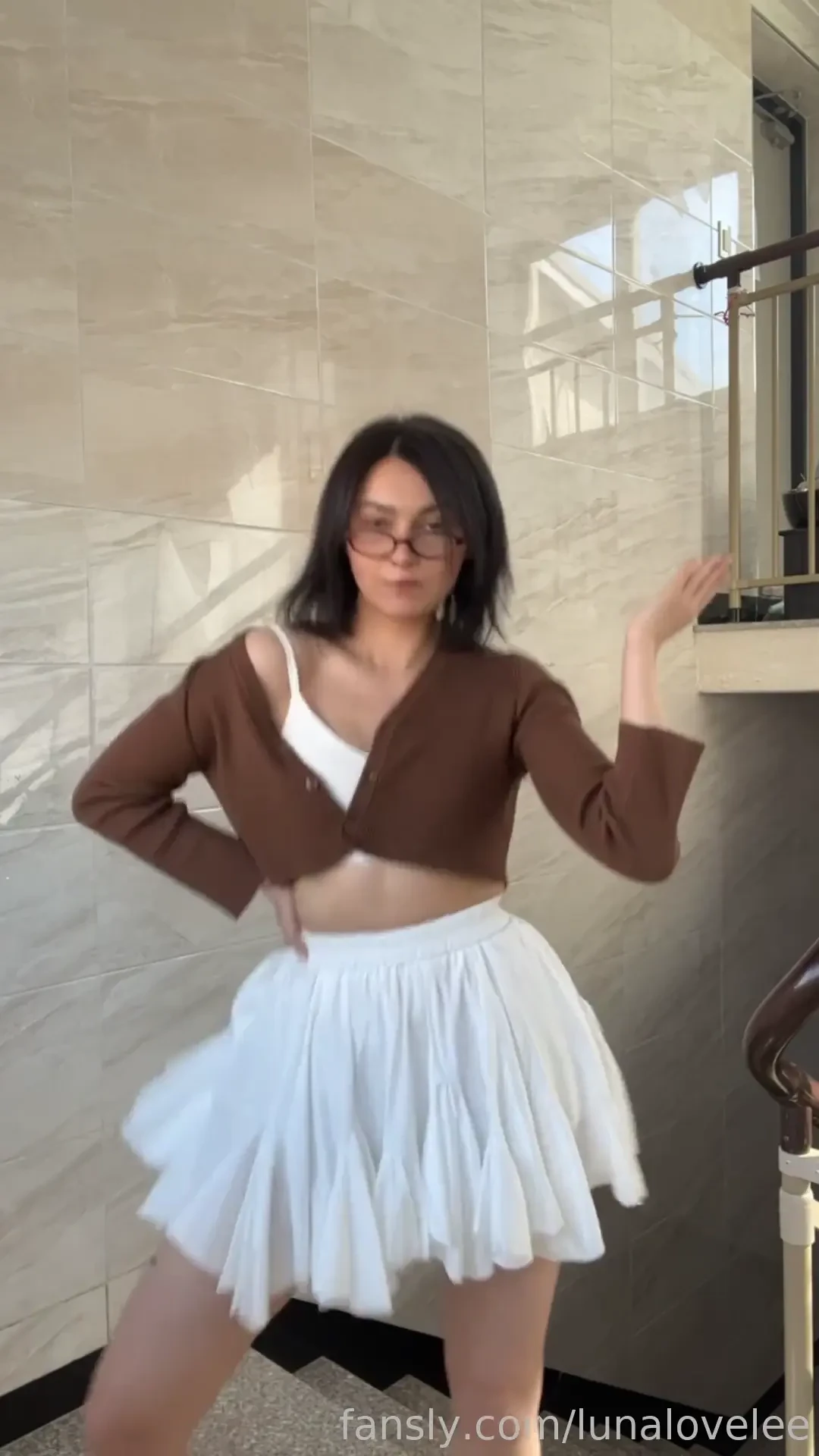 Dancing in such a skirt is more difficult - it always tends to take 