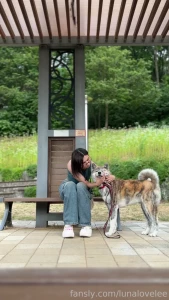 Hello i want to share something special i do with my dog mika