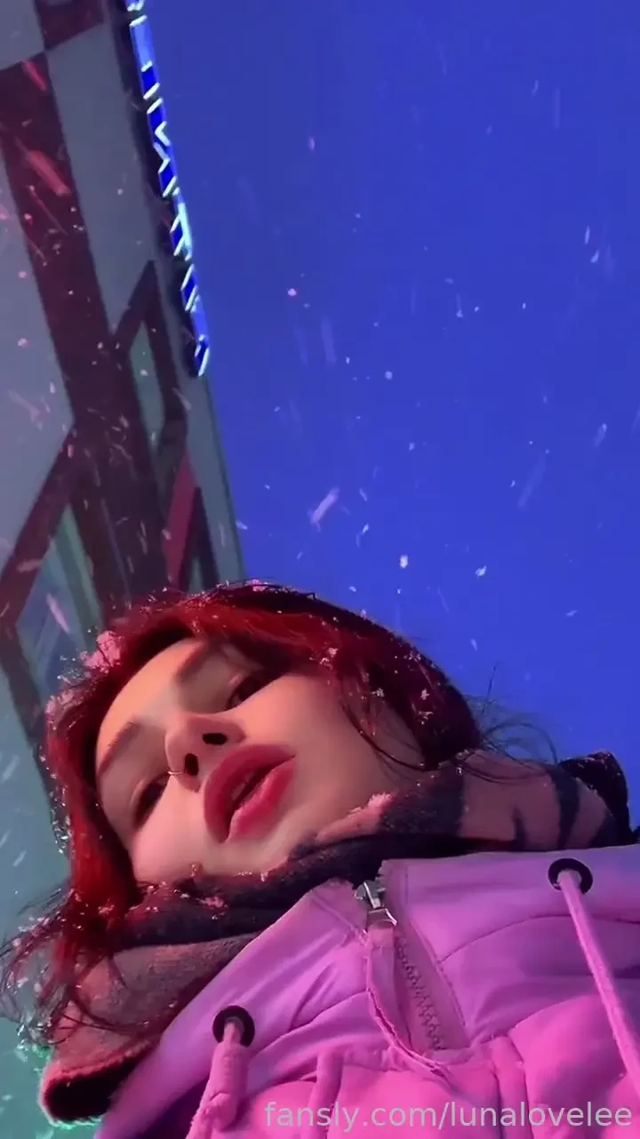 Snow fyp public life lifestyle brunette tongue 