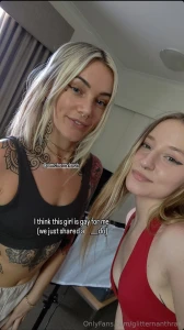 Cherry-leigh and i got up to some mischief today i ll edit and upload