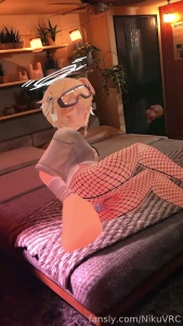 Don t look too much i ll get flustered vrchat 3d vrc anime hentai vr