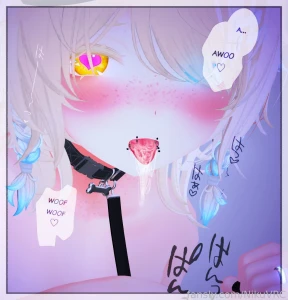 Waaaaa you stuffed my mouth so badly gt lt vrchat femboy puppyboy