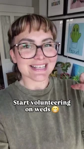 Update on my volunteering journey and i just meant older people not