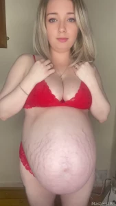 Be honest what do you think pregnant pregnancy belly blonde milf mommy